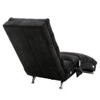 Linen Massage recliner Interior with remote control, ergonomic electric massage recliner, 5 modes