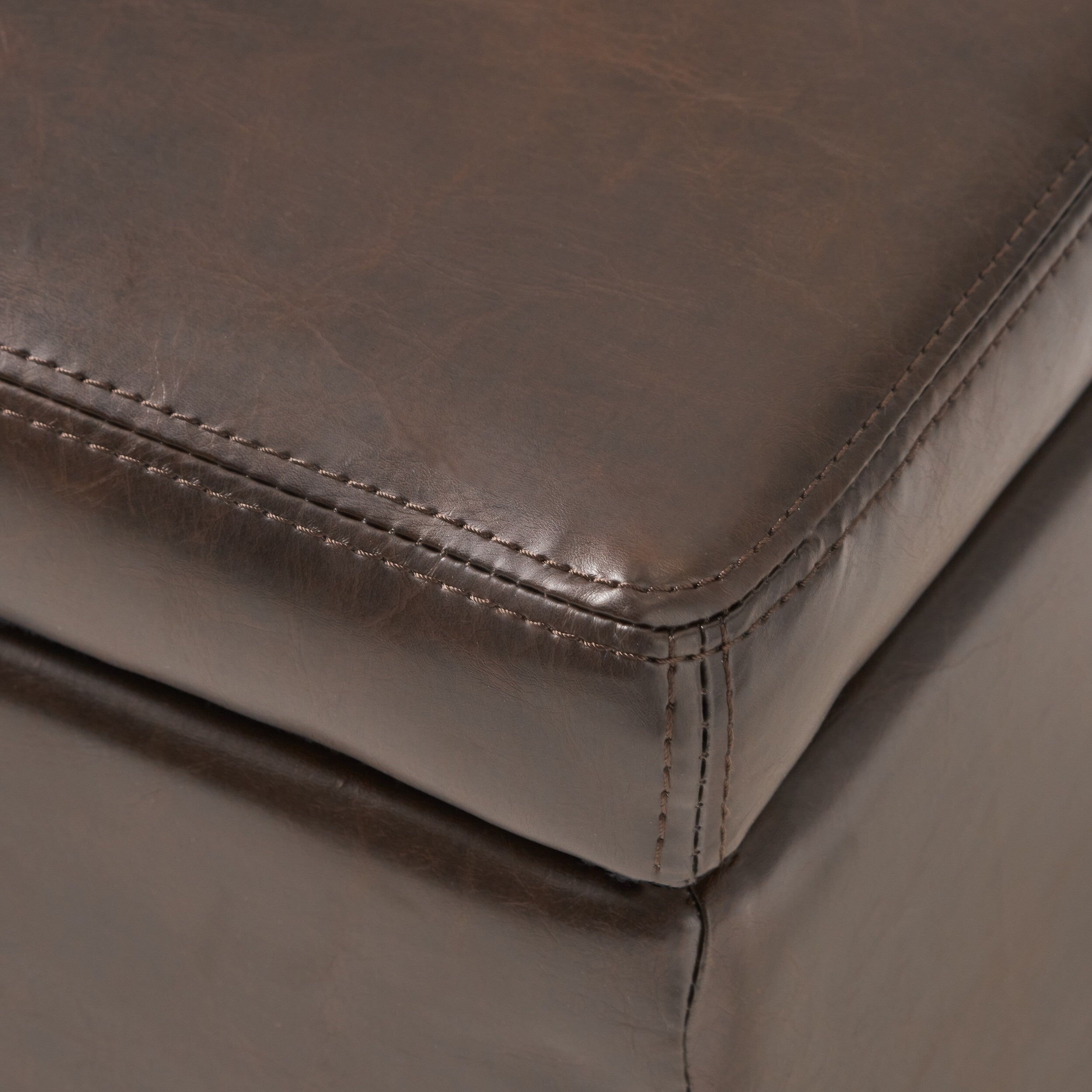 Lucinda Faux Leather Storage Bench by Christopher Knight Home - 51.25 L x 17.50 W x 16.25 H