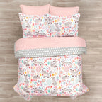 Lush Decor Pixie Fox With Sheet Set Kids Back To Campus Comforter