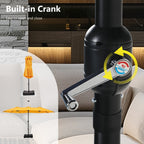 MAISON ARTS 15ft Double-Sided Patio Extra Large Twin Umbrella with Base Included