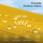 MAISON ARTS 15ft Double-Sided Patio Extra Large Twin Umbrella with Base Included