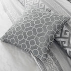 Madison Park Christian 7-piece Geometric Jacquard Comforter Set