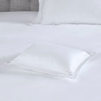 Madison Park Signature 500 Thread Count Luxury Collection 100% Cotton Sateen Embroidered Duvet Cover Set