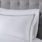 Madison Park Signature 500 Thread Count Luxury Collection 100% Cotton Sateen Embroidered Duvet Cover Set