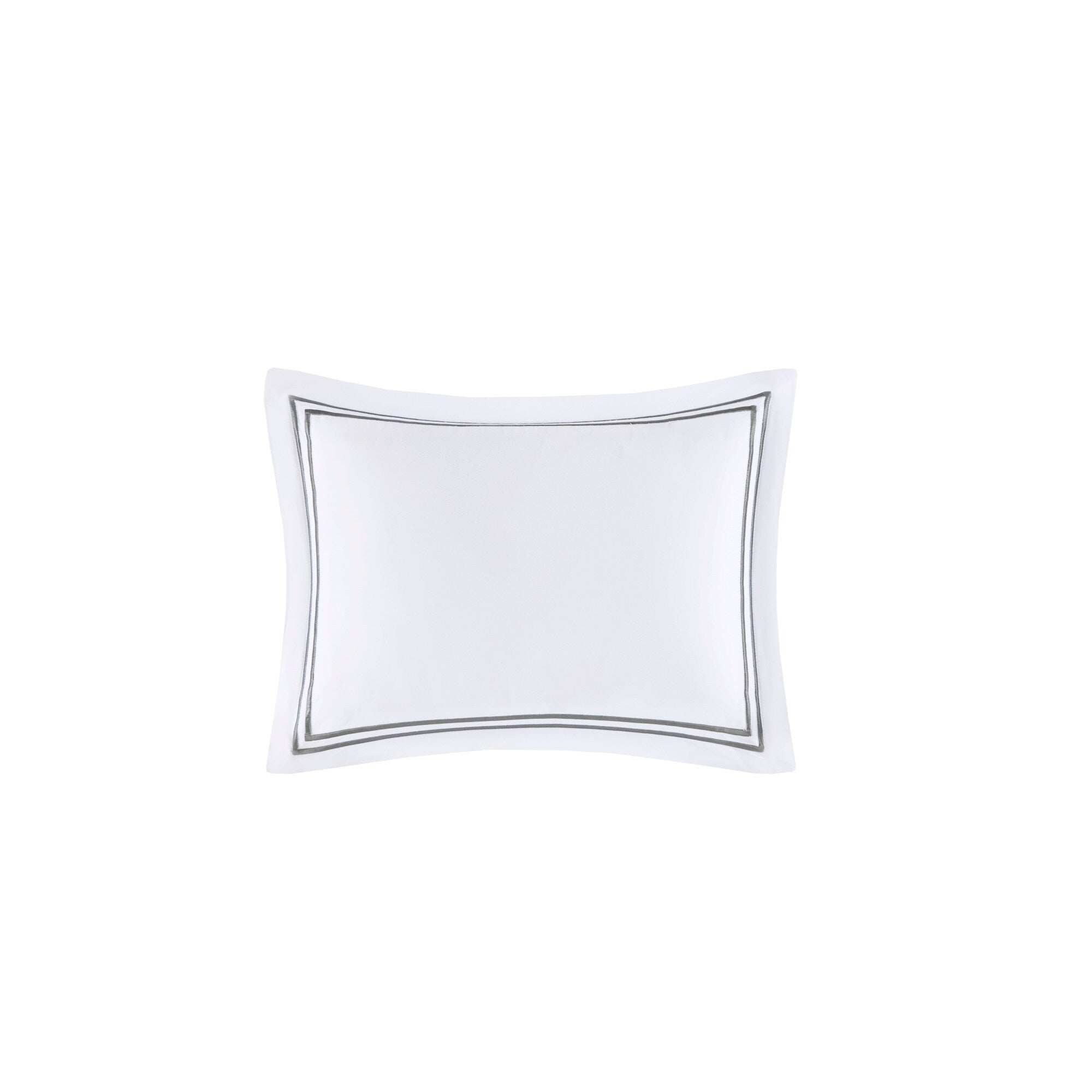 Madison Park Signature 500 Thread Count Luxury Collection 100% Cotton Sateen Embroidered Duvet Cover Set