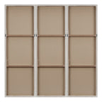 Madison Park Signature Sunburst Hand Painted Triptych 3-piece Dimensional Resin Wall Art Set