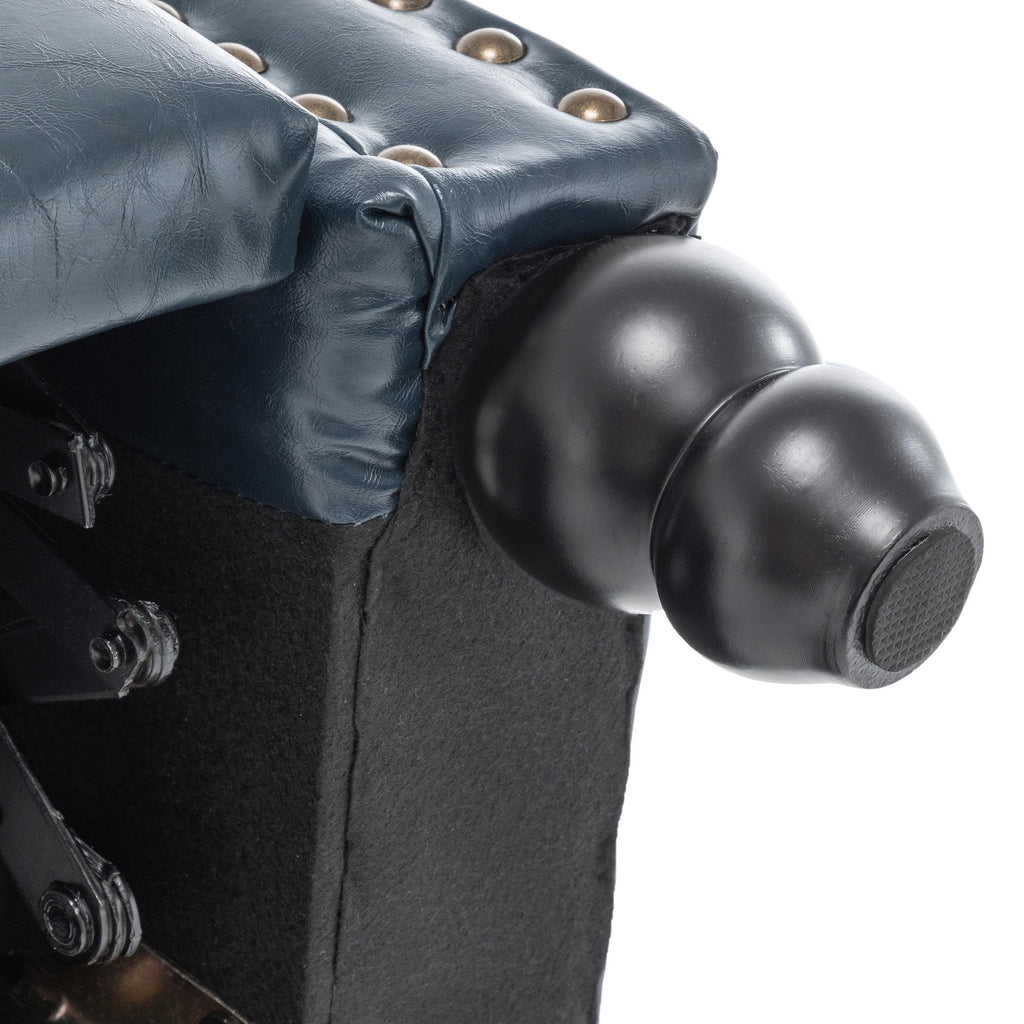 Manual Pushback Recliner Chairs with Nailhead Trim