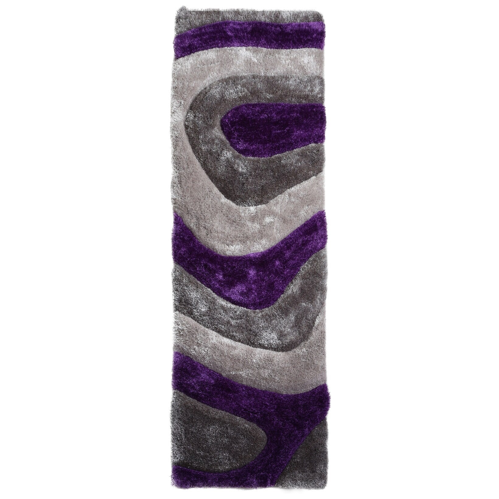 Mateos Shag Abstract Designed Area Rug