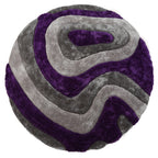 Mateos Shag Abstract Designed Area Rug