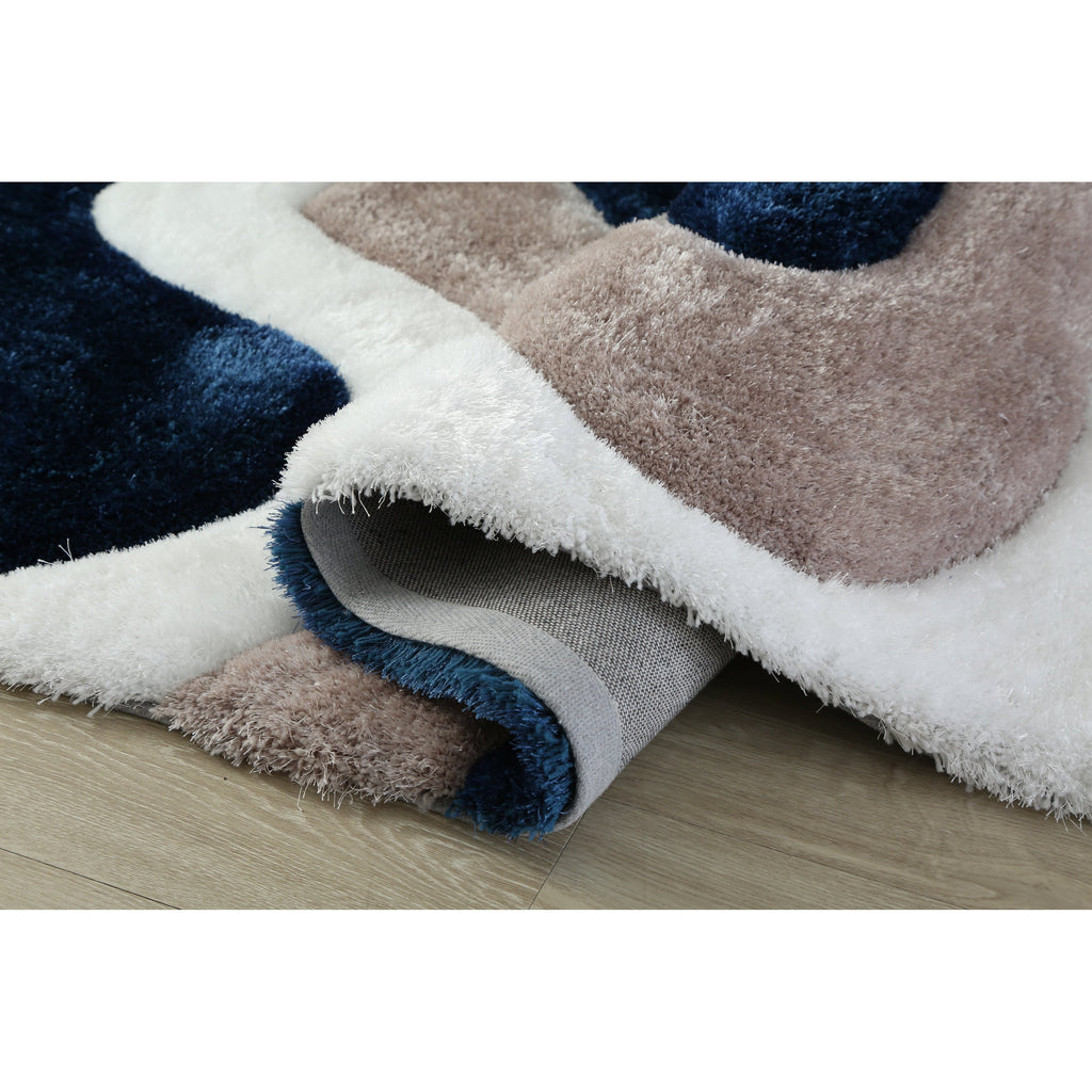 Mateos Shag Abstract Designed Area Rug