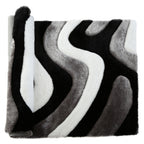 Mateos Shag Abstract Designed Area Rug