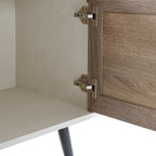 Mid-Century Modern TV Stand For TVs Up To 70 Entertainment Center Media Console - 20.5'' H X 59'' W X 15.5'' D