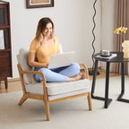 Mid Century Modern Upholstered Accent Chair