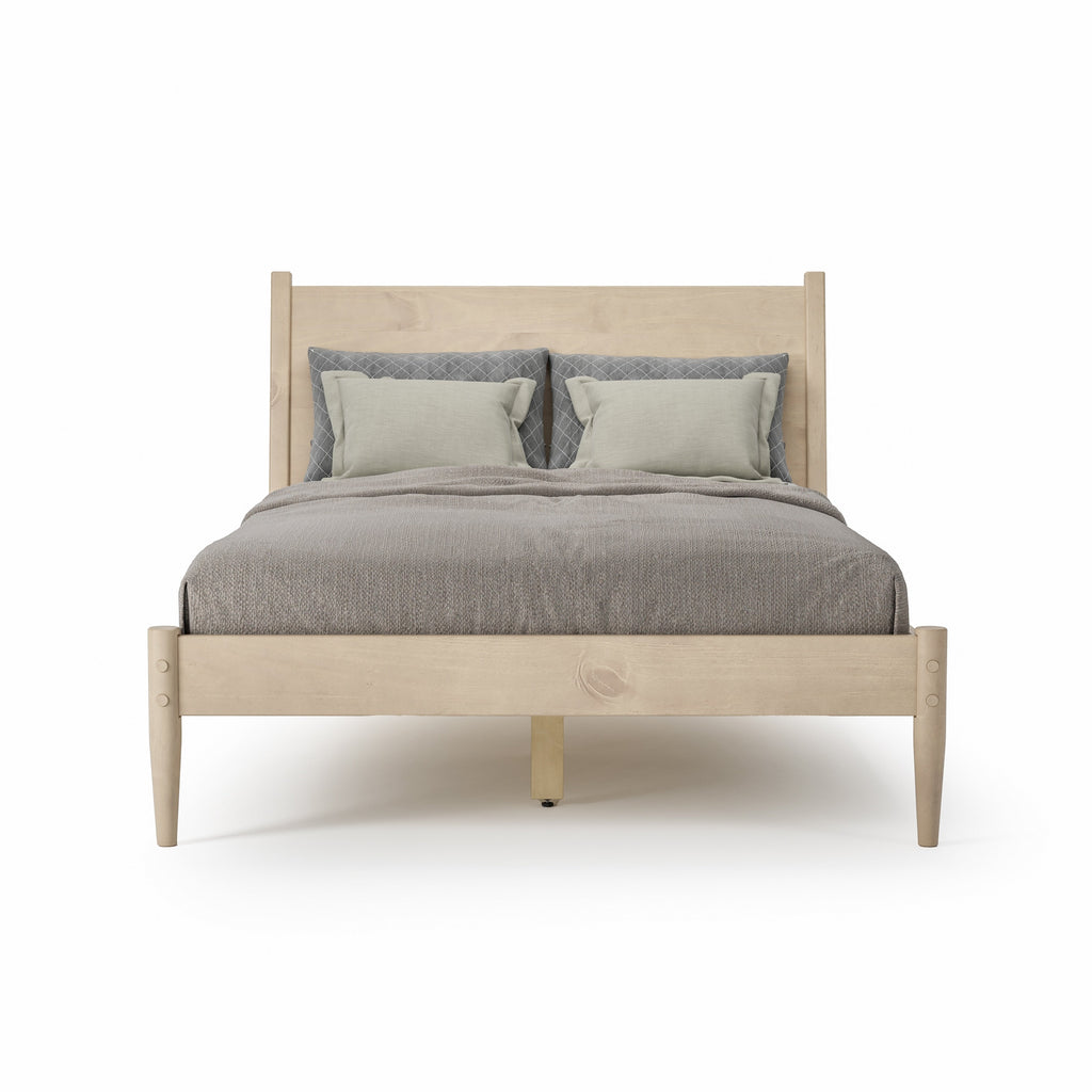 Mid-Century Panel Bed