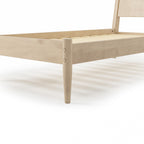 Mid-Century Panel Bed