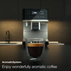 Miele CM 6160 MilkPerfection Countertop Coffee System- Lotus White