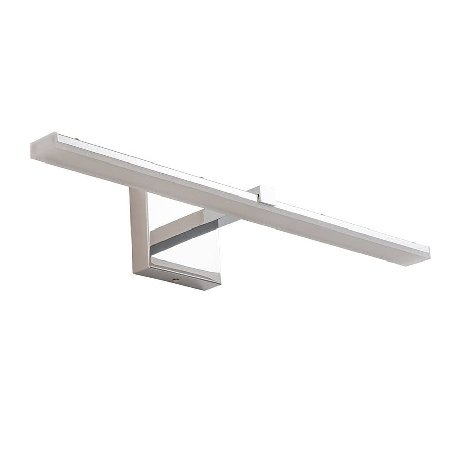 Minimalist Chrome Dimmable LED Linear Vanity Light
