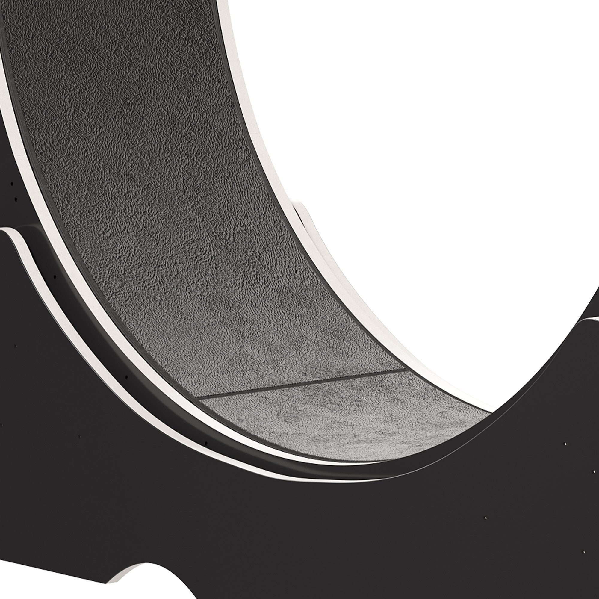 Moasis 43.3 inch Wood Large Cat Treadmill Exercise Running Wheel with Carpeted Runway