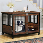 Moasis Furniture-style Dog Crate End Table