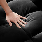 Modern 70.86 3 in 1 Single Convertible Sofa Bed with Adjustable Back and Moving Wheel for Living Room