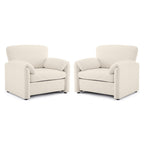 Modern Elephant Ears Armchair Accent Sofa Comfortable Seating for Living Room & Bedroom