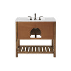 Monterey 37 Farmhouse Single Bathroom Vanity with Top