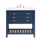 Monterey 37 Farmhouse Single Bathroom Vanity with Top