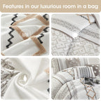 Nanshing Trina 15 Piece Boho Embroidered Comforter Set