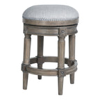 New Ridge Home Goods Chapman Backless Swivel 26 Counter-Height Bar Stool - Counter Height