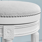 New Ridge Home Goods Chapman Backless Swivel 26 Counter-Height Bar Stool - Counter Height