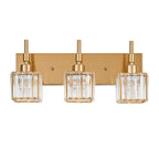 Ora Modern Dimmable Crystal Bathroom Light Fixtures Over Mirror Glam Vanity Lights