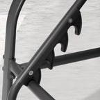 Outdoor Adjustable Patio Chaise Lounge Chair with Cushion Beach Poolside