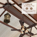 EROMMY Hardtop Gazebo,Outdoor Pergola with Double Roof & Netting & Curtains,Heavy Duty Canopy for Patio, Backyard, Pool party