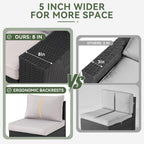 Outdoor Patio Furniture Sets with 4in Thicken Cushion