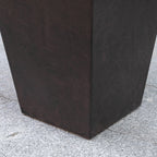 Outsunny 28 Tall Plastic Flower Pot, Set of 3, Large Outdoor & Indoor Plastic Garden Planters, for Entryway, Patio, Yard