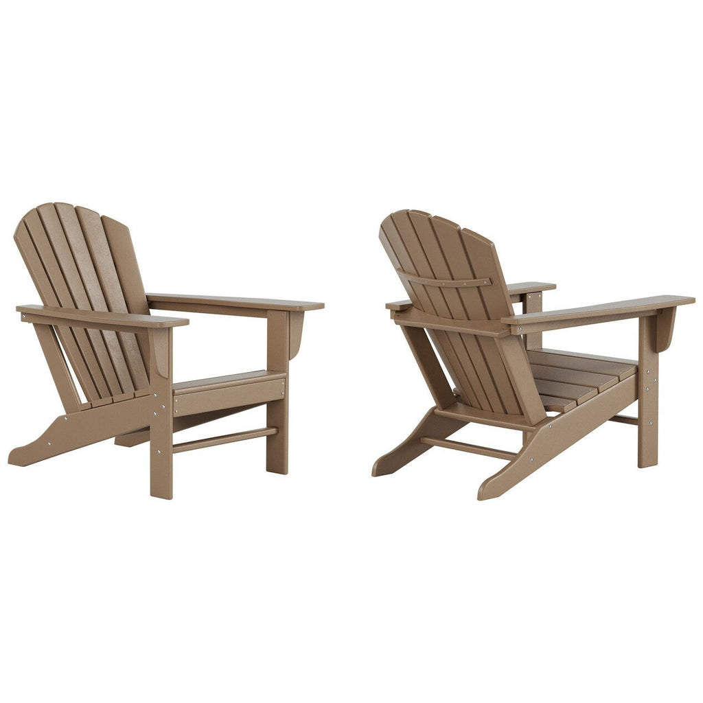 Polytrends Altura Outdoor Eco-Friendly All Weather Poly Patio Adirondack Chair (Set of 2)
