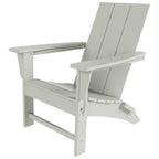 Polytrends Shoreside Modern Eco-Friendly All Weather Commercial-Residential Folding Adirondack Chair