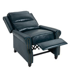 Manual Pushback Recliner Chairs with Nailhead Trim