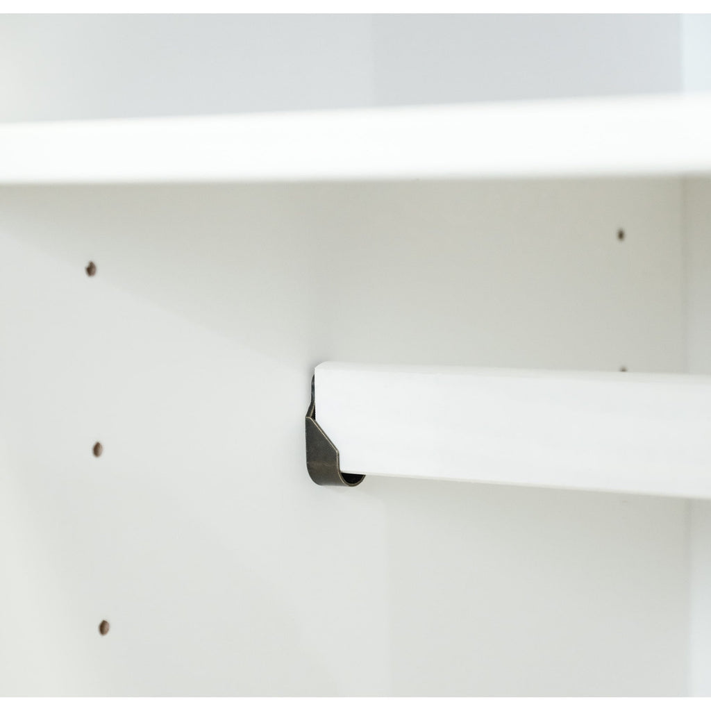 Palace Imports 100% Solid Wood Cosmo 3-Door Wardrobe Armoire with Solid Wood or Mirrored Doors