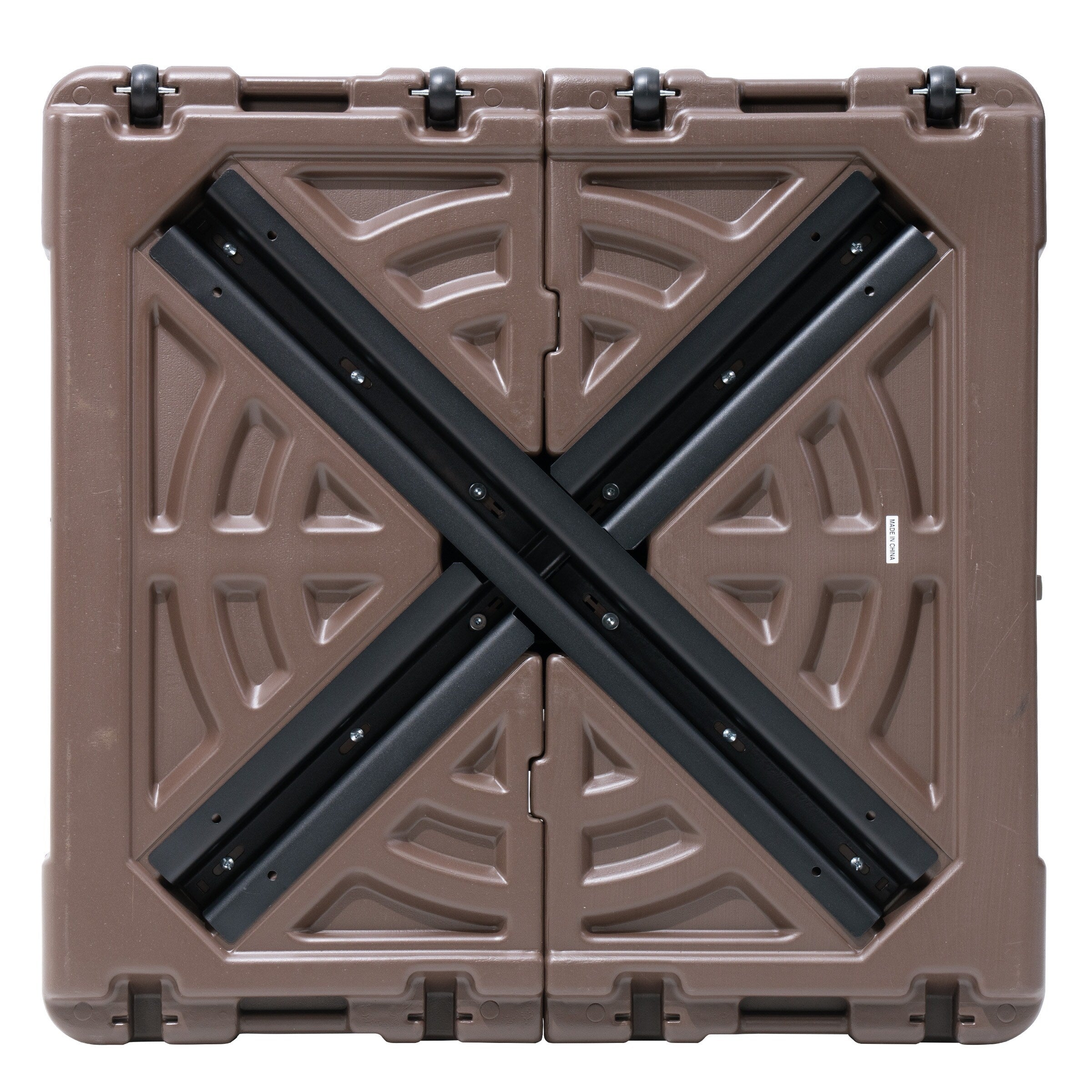 Pellebant 220 lbs Patio Cantilever Umbrella Base with Wheels - N/A