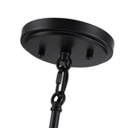 Piersan 5-Light Modern Bohemian Chandelier with Tiered Rattan Shade - 26 in. W