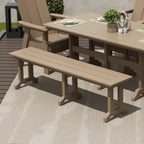 Polytrends Laguna Hdpe All Weather Outdoor Patio 65 Bench