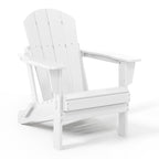 Polytrends Laguna Weather Resistant Outdoor Patio Folding Adirondack Chairs (Set of 2)