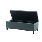 Madison Park Sasha Tufted Top Upholstered Storage Bench