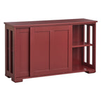 Porch & Den Jefferson Sliding Door Stackable Buffet/Sideboard