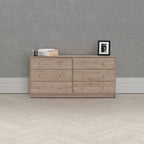 Porch & Den Zoe 6-drawer Double Dresser