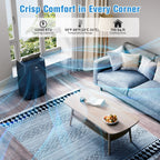 Portable Air Conditioner with Heater – 12000 BTU Cooling & 10000 BTU Heating for Rooms up to 700 Sq.Ft