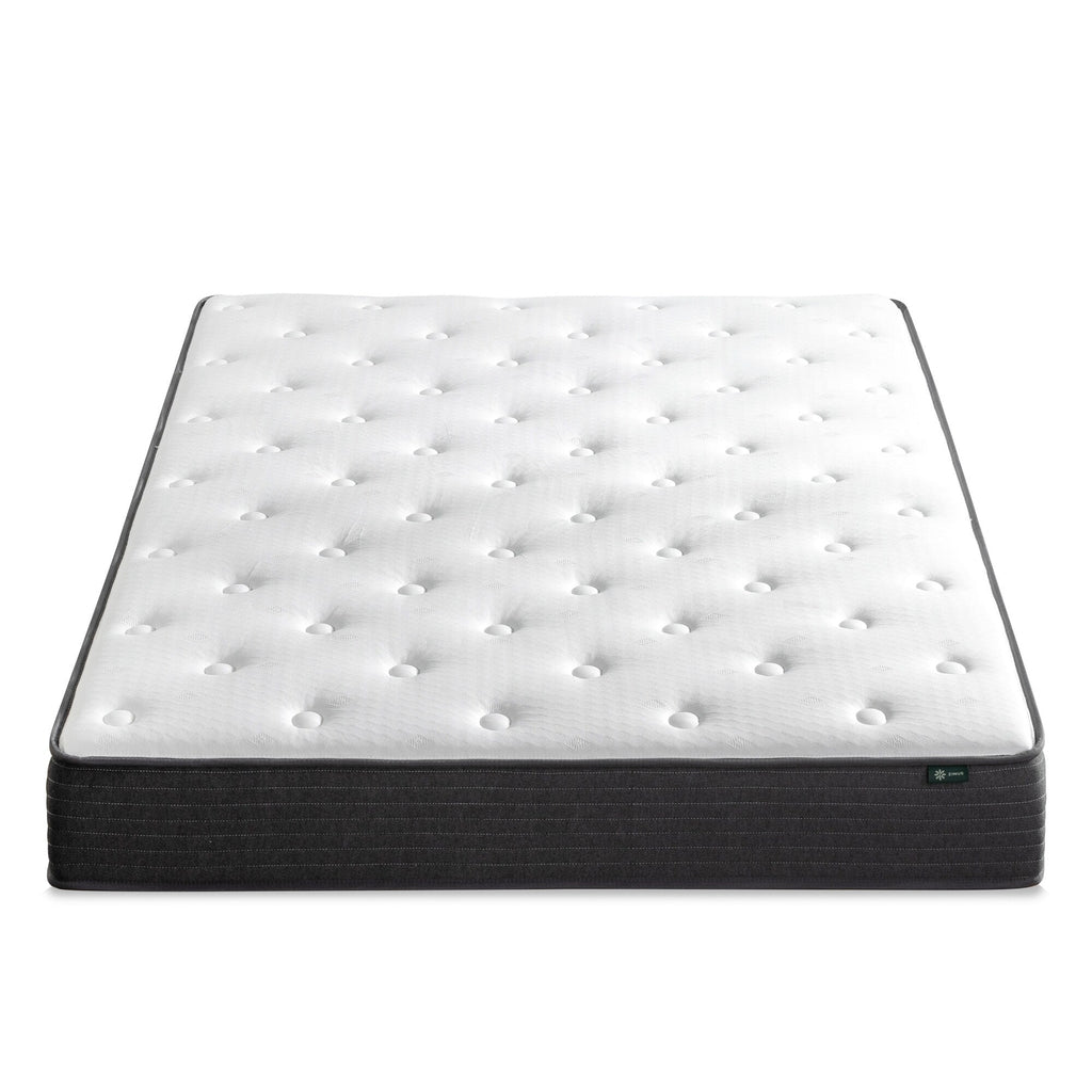 Priage by ZINUS 8 Inch Comfort Essential Pocket Spring Hybrid Mattress