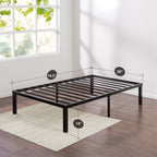 Priage by Zinus Quick Lock Metal Platform Bed Frame
