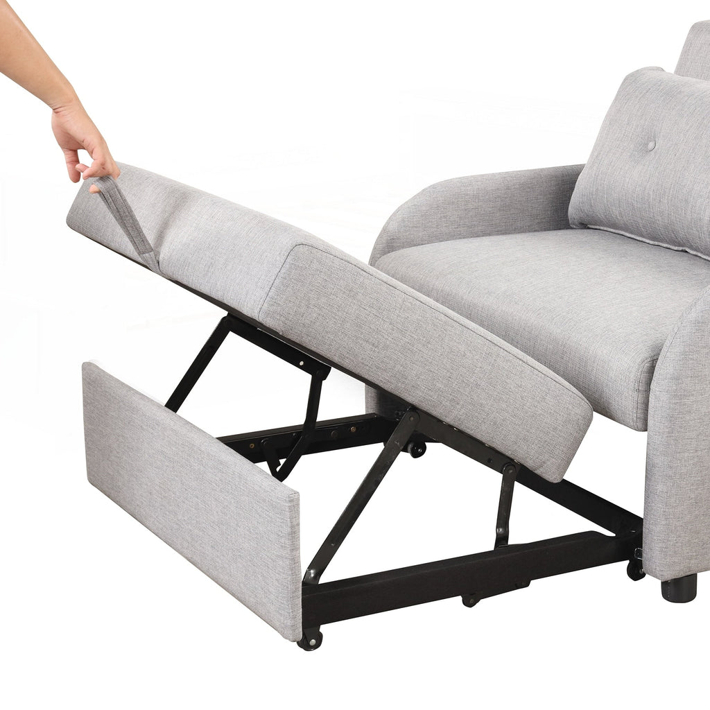 Pull Out Sofa Sleeper 3 in 1 with 2 Wing Table